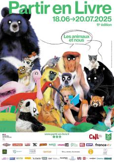 affiche partir en livres 2025
